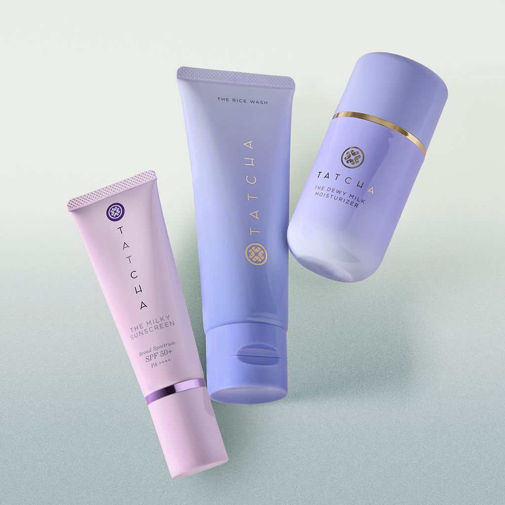 Dewy Protection Ritual for Oily Skin Combination to Oily Skin Skin Care Set for Everyday Use