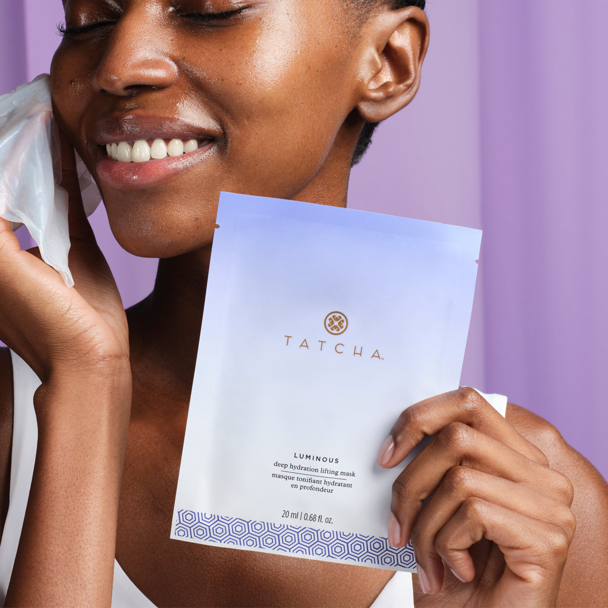 Luminous Deep Hydration Lifting Mask Moisture Support Face Mask for Everyday Use
